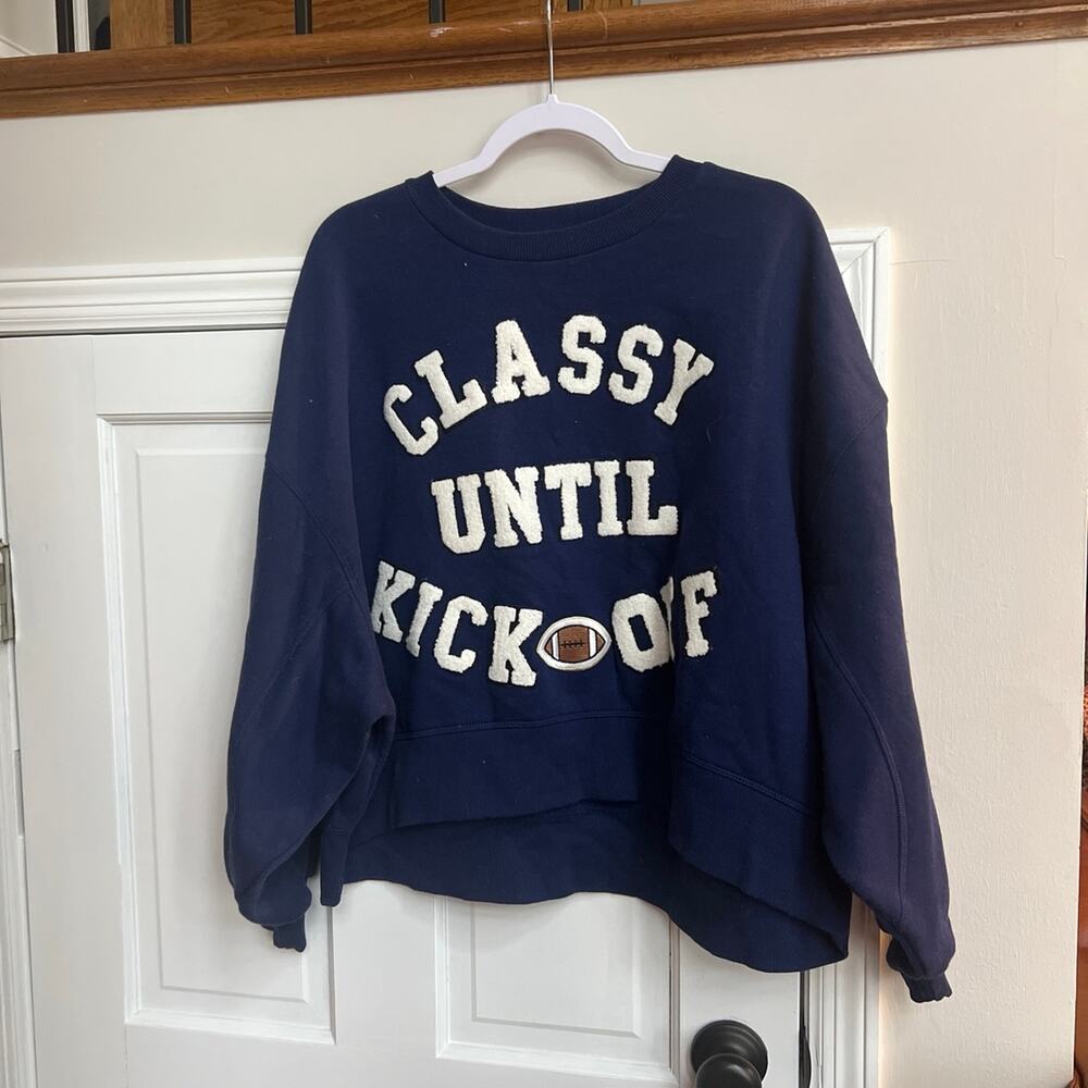 Judith March CLASSY‎ UNTIL KICKOFF PULLOVER XXL